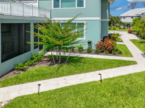 paved walkway around bonita springs house