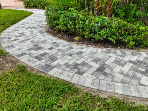 paved walkway
