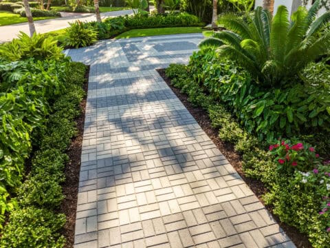 paved walkway