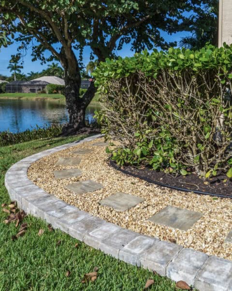 community paved walkway